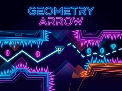 Igra Geometry Arrow spletu