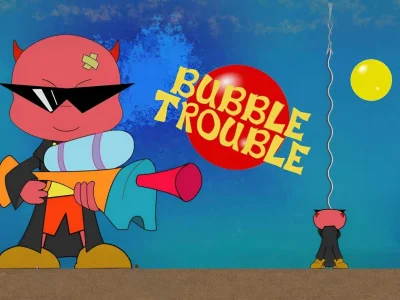 Igra Bubble Trouble spletu