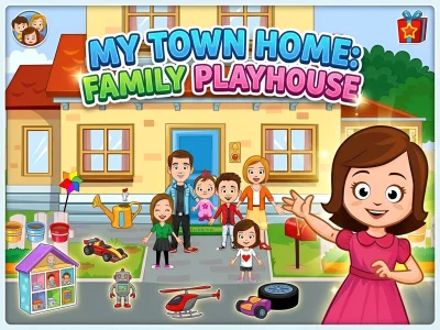 Igra My Town Home: Family Playhouse spletu