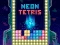 Igra Neon Tetris spletu