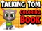 Igra Talking Tom Coloring Books spletu