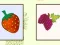 Igra Fruits Memory spletu