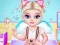 Igra Naughty Baby Elsa's Weekend spletu