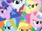 Igra Pony Round Puzzle spletu