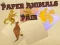 Igra Paper Animals Pair spletu