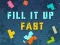 Igra Fill It Up Fast spletu