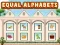 Igra Equal Alphabets spletu