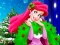 Igra Ariel The Little Mermaid Christmas Dres Up spletu