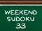 Igra Weekend Sudoku 33 spletu