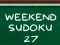 Igra Weekend Sudoku 27 spletu