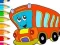 Igra Coloring Book: Bus spletu