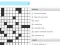 Igra LA Times Crossword spletu