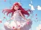 Igra Jigsaw Puzzle: White Dress Girl spletu