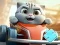 Igra Jigsaw Puzzle: Cat Racing Driver spletu