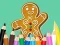 Igra Coloring Book: Gingerbreads spletu