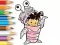 Igra Coloring Book: Monster Costume Girl spletu
