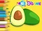 Igra Coloring Book: Avocado Fruit spletu
