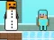 Igra Noob vs Pro Snowman spletu