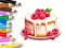 Igra Coloring Book: Berry Cake spletu