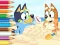Igra Coloring Book: Bluey On The Beach spletu