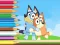 Igra Coloring Book: Bluey And Bingo Holiday spletu