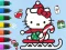Igra Coloring Book: Hello Kitty Christmas spletu