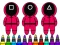 Igra Coloring Book: Squid Game Mask spletu