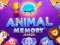 Igra Animal Memory Match spletu