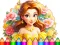 Igra Coloring Book: Flower Dress Up spletu