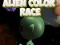 Igra Alien Color Race spletu