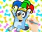 Igra Coloring Book: Clown Bluey spletu