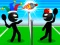 Igra Stickman Sports Badminton spletu