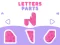 Igra Letters Parts spletu