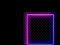 Igra Neon square Rush spletu