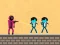 Igra Squid Game 2D Shooting spletu