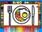 Igra Color and Decorate Dinner Plate spletu
