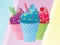 Igra Ice Cream Memory spletu