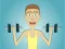 Igra Muscle Clicker spletu