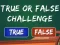 Igra  True Or False Challenge spletu