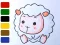 Igra Baby sheep ColoringBook spletu
