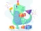 Igra Dino Party Jigsaw spletu