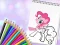 Igra Cute Pony Coloring Book spletu