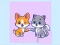 Igra Cats and Dogs Puzzle spletu