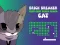 Igra Brick Breaker Chipi Chipi Chapa Chapa Cat spletu
