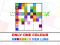 Igra Only one color per line spletu