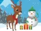 Igra Christmas Deer Jigsaw spletu