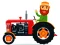 Igra Cartoon Farm Traktors spletu