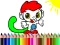 Igra Back To School: Monkey Coloring spletu