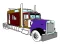 Igra American Trucks Coloring spletu