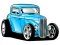 Igra Hot Rod Coloring spletu